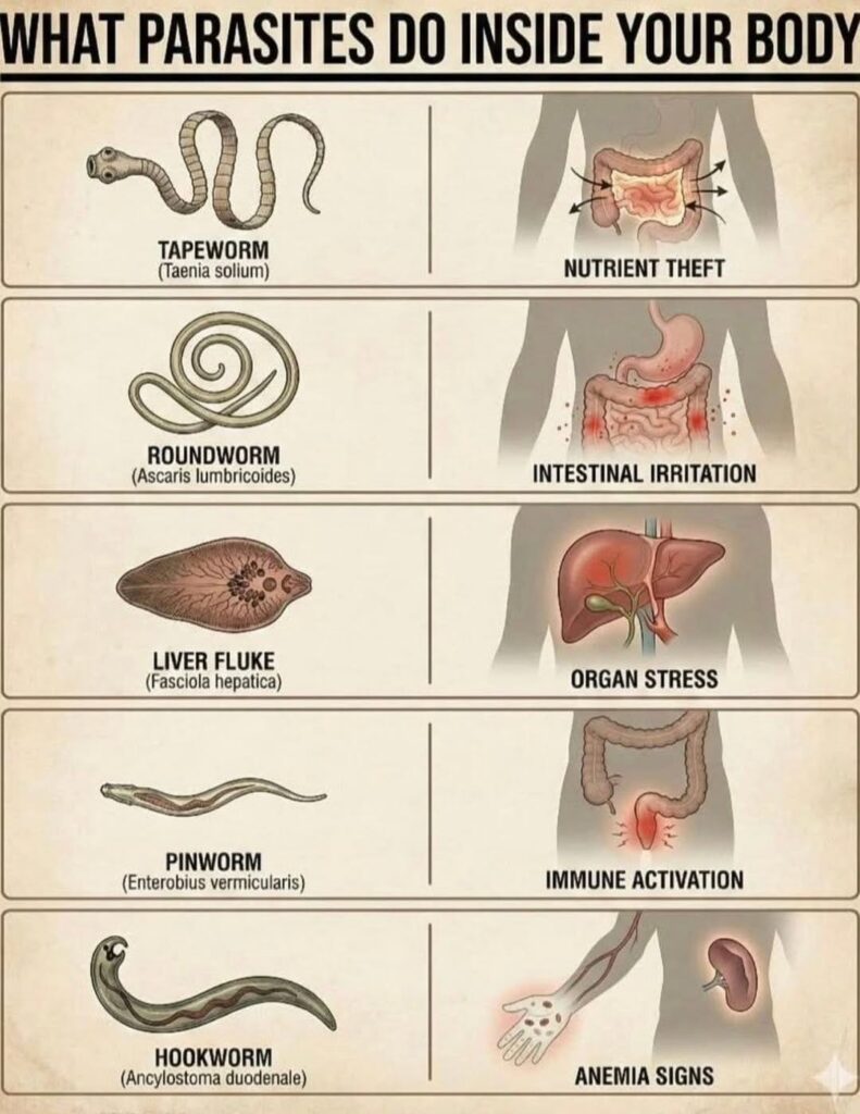 What Parasites Can Live Inside Your Body? Causes, Symptoms & Prevention (Full Guide) 4 What Parasites Can Live Inside Your Body