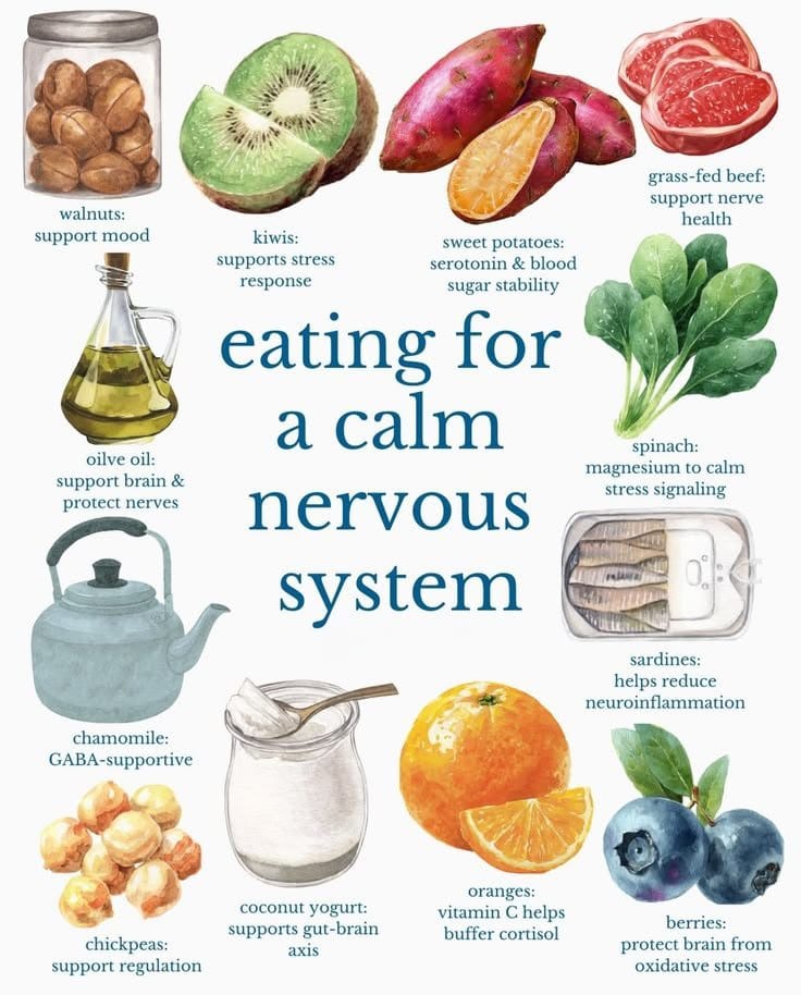 Food Sources That Calm Your Nervous System Naturally 3 Food Sources That Calm Your Nervous System Naturally