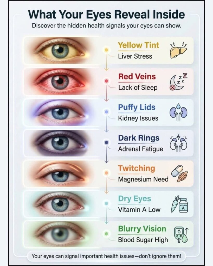 What your eyes reveal inside